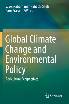 Couverture de l’ouvrage Global Climate Change and Environmental Policy
