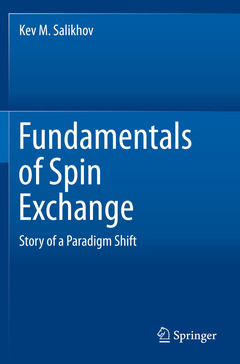 Couverture de l’ouvrage Fundamentals of Spin Exchange
