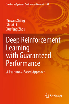 Couverture de l’ouvrage Deep Reinforcement Learning with Guaranteed Performance