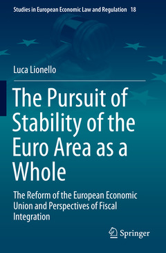 Couverture de l’ouvrage The Pursuit of Stability of the Euro Area as a Whole