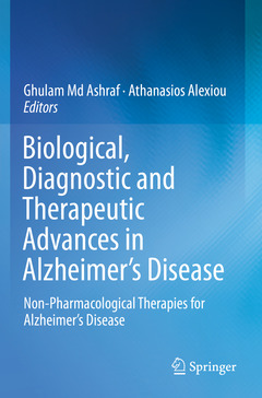 Couverture de l’ouvrage Biological, Diagnostic and Therapeutic Advances in Alzheimer's Disease