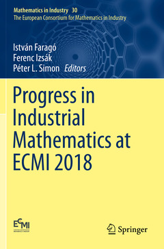 Couverture de l’ouvrage Progress in Industrial Mathematics at ECMI 2018