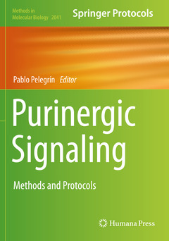 Couverture de l’ouvrage Purinergic Signaling