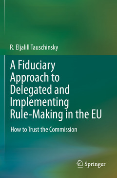 Couverture de l’ouvrage A Fiduciary Approach to Delegated and Implementing Rule-Making in the EU