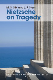 Cover of the book Nietzsche on Tragedy