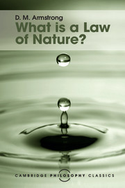 Cover of the book What is a Law of Nature?