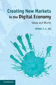 Cover of the book Creating New Markets in the Digital Economy