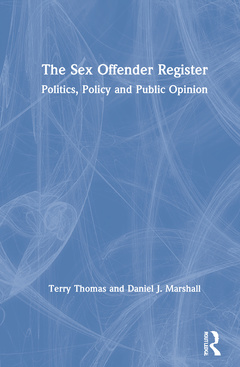 Cover of the book The Sex Offender Register