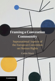 Cover of the book Framing a Convention Community