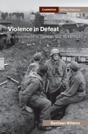 Couverture de l’ouvrage Violence in Defeat