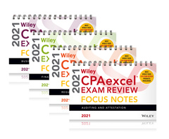 Couverture de l’ouvrage Wiley CPAexcel Exam Review 2021 Focus Notes