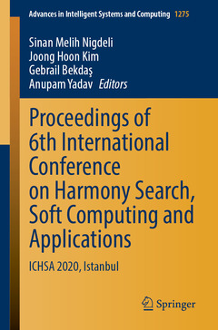 Couverture de l’ouvrage Proceedings of 6th International Conference on Harmony Search, Soft Computing and Applications