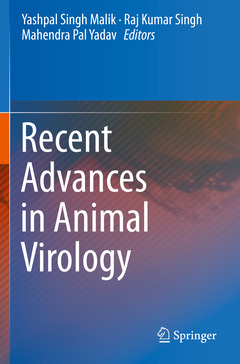 Couverture de l’ouvrage Recent Advances in Animal Virology