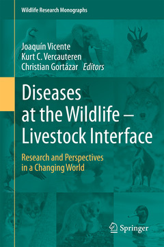 Couverture de l’ouvrage Diseases at the Wildlife - Livestock Interface