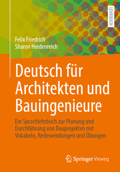 Couverture de l’ouvrage Deutsch für Architekten und Bauingenieure