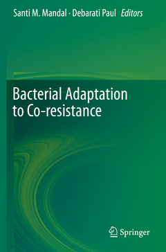 Couverture de l’ouvrage Bacterial Adaptation to Co-resistance