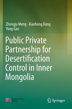 Couverture de l’ouvrage Public Private Partnership for Desertification Control in Inner Mongolia