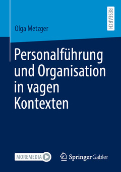 Couverture de l’ouvrage Personalführung und Organisation in vagen Kontexten