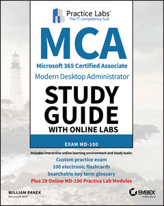 Couverture de l’ouvrage MCA Modern Desktop Administrator Study Guide with Online Labs