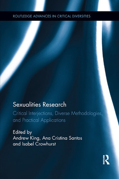 Couverture de l’ouvrage Sexualities Research