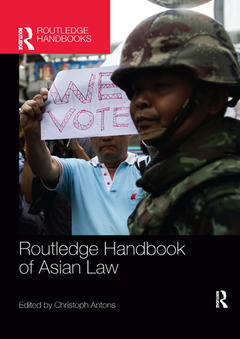 Couverture de l’ouvrage Routledge Handbook of Asian Law