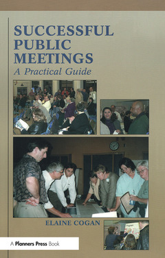 Couverture de l’ouvrage Successful Public Meetings, 2nd ed.