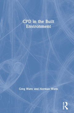 Couverture de l’ouvrage CPD in the Built Environment