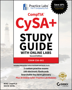 Couverture de l’ouvrage CompTIA CySA+ Study Guide with Online Labs