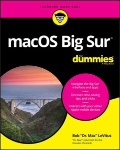 Couverture de l’ouvrage macOS Big Sur For Dummies