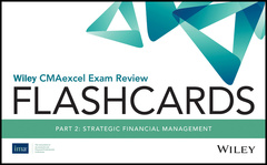 Cover of the book Wiley CMAexcel Exam Review 2021 Flashcards, Part 2