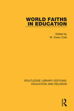Couverture de l’ouvrage World Faiths in Education