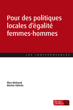 Couverture de l’ouvrage Pour des politiques locales d'égalité femmes-hommes