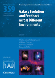 Couverture de l’ouvrage Galaxy Evolution and Feedback across Different Environments (IAU S359)