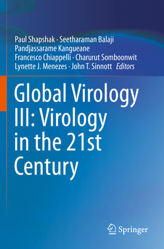 Couverture de l’ouvrage Global Virology III: Virology in the 21st Century