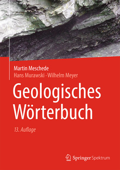 Couverture de l’ouvrage Geologisches Wörterbuch