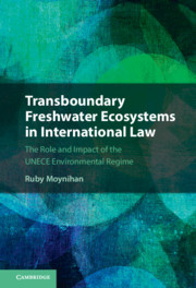 Couverture de l’ouvrage Transboundary Freshwater Ecosystems in International Law