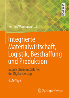 Cover of the book Integrierte Materialwirtschaft, Logistik, Beschaffung und Produktion
