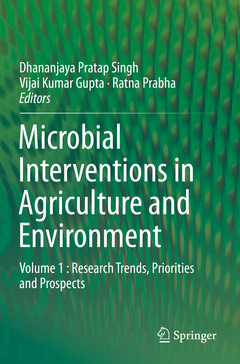 Couverture de l’ouvrage Microbial Interventions in Agriculture and Environment
