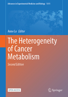 Couverture de l’ouvrage The Heterogeneity of Cancer Metabolism