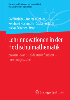 Cover of the book Lehrinnovationen in der Hochschulmathematik