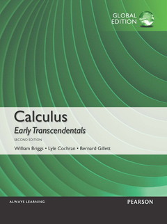 Couverture de l’ouvrage Calculus: Early Transcendentals, Global Edition