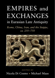 Couverture de l’ouvrage Empires and Exchanges in Eurasian Late Antiquity