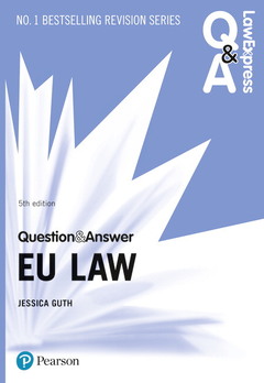 Couverture de l’ouvrage Law Express Question and Answer: EU Law
