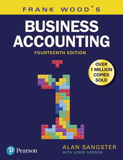 Couverture de l’ouvrage Frank Wood's Business Accounting Volume 1