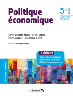 Cover of the book Politique économique