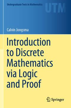 Couverture de l’ouvrage Introduction to Discrete Mathematics via Logic and Proof