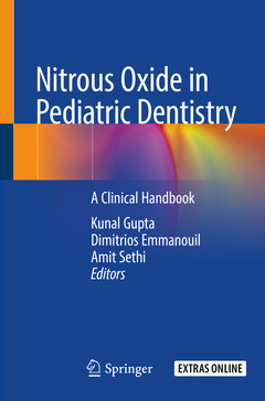 Couverture de l’ouvrage Nitrous Oxide in Pediatric Dentistry