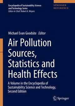 Couverture de l’ouvrage Air Pollution Sources, Statistics and Health Effects