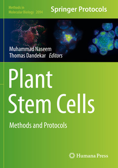 Couverture de l’ouvrage Plant Stem Cells