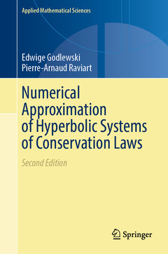 Couverture de l’ouvrage Numerical Approximation of Hyperbolic Systems of Conservation Laws